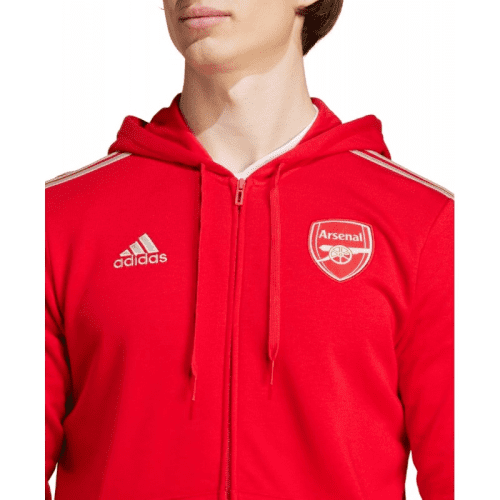 adidas arsenal hoodie red hz2070 3