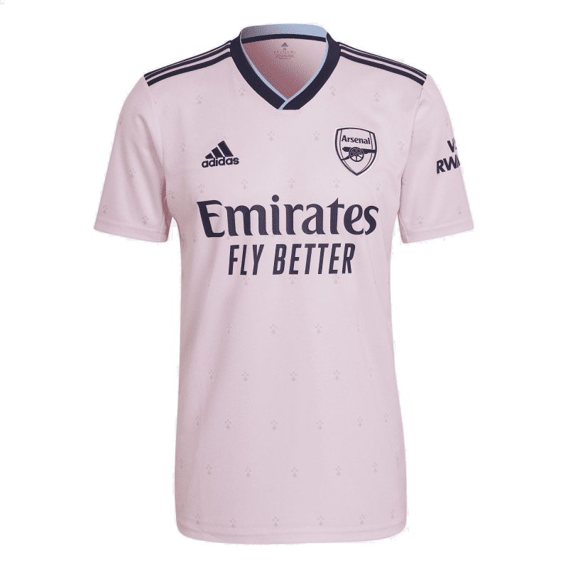 adidas arsenal third jersey pink hf0709