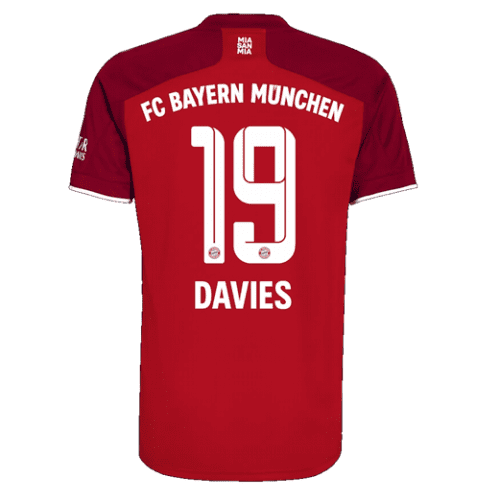 adidas bayern munich kids home jersey 2021 22 davies