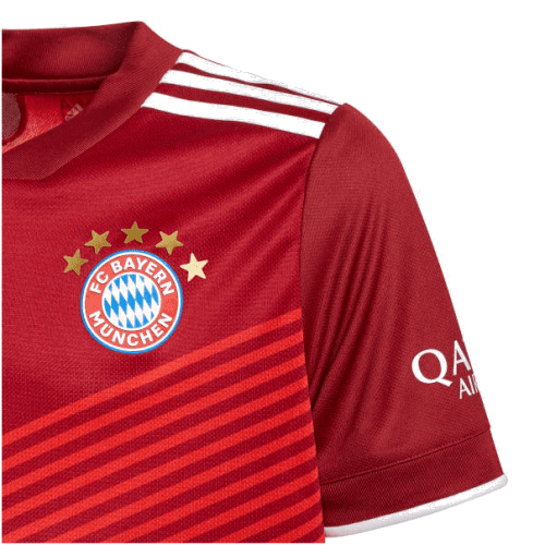 adidas bayern munich kids home jersey 2021 22 gr0490 2