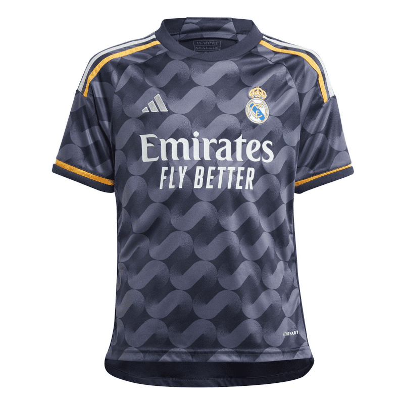 adidas real madrid youth away jersey 2023 24 ib0000