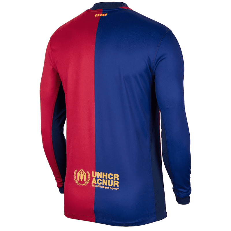 barcelonahomejerseylongsleeve 1